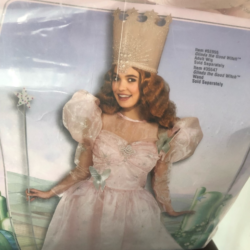Wizard of Oz Glinda the Good Witch Costume plus sz